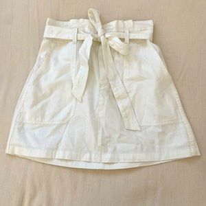 American Eagle paperbag skirt.